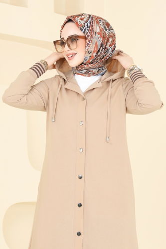 moda selvim Overcoat PL9111 Vision - Thumbnail