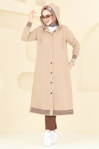 moda selvim Overcoat PL9111 Vision - Thumbnail