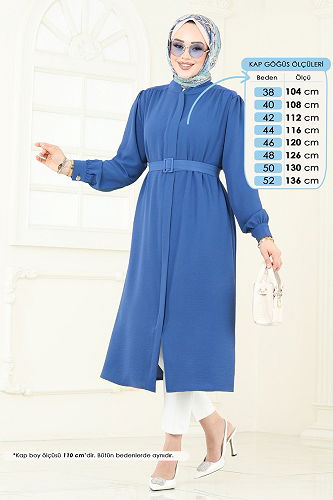 moda selvim كاب ازرق PL9132 - Thumbnail