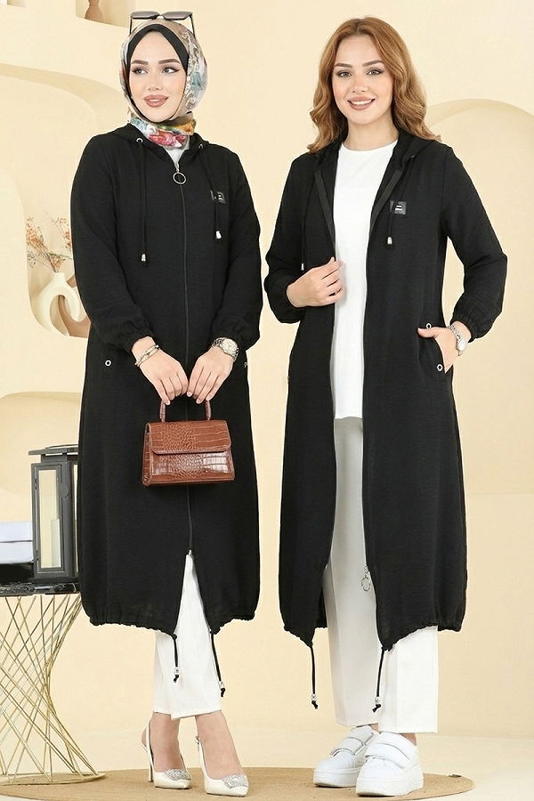 P.L. - Overcoat PL9171 Black