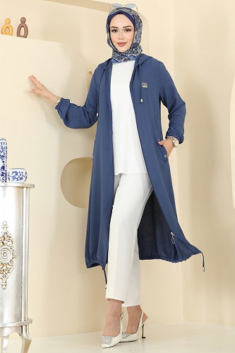 moda selvim كاب ازرق PL9171 - Thumbnail