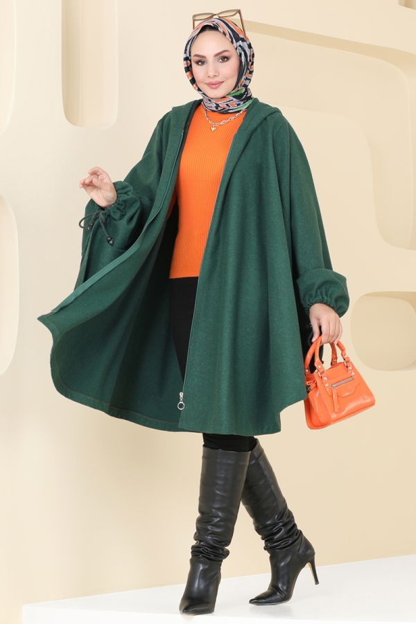 Modaselvim Poncho Panco 0505BG354 Emerald