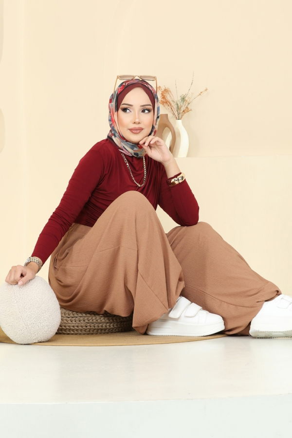 Modaselvim Pants Pants 0001ERK1158 Biscuit