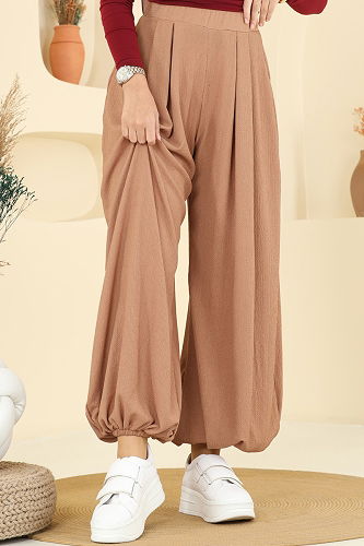 moda selvim Pants 0001ERK1158 Biscuit - Thumbnail
