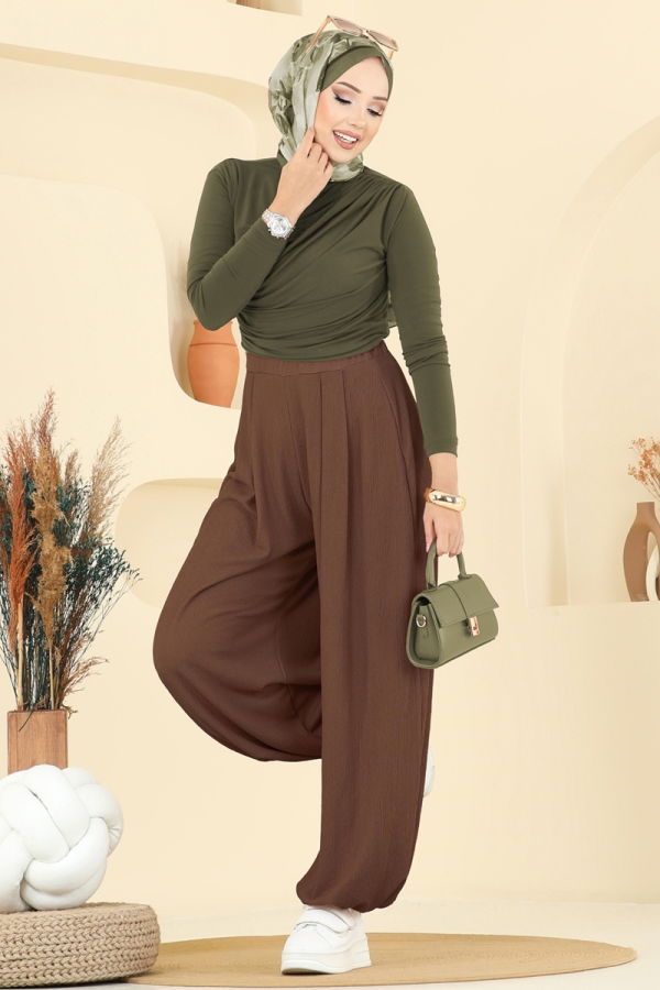 Modaselvim Pants Pants 0001ERK1158 Brown
