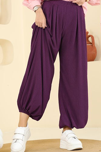 moda selvim بنطلون توتي 0001ERK1158 - Thumbnail