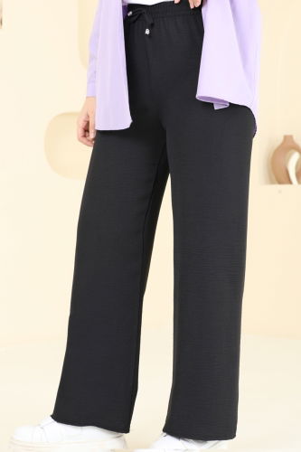 moda selvim Pants 0006MR1078 Black - Thumbnail