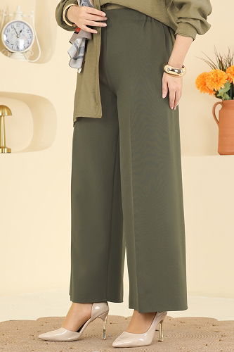 moda selvim Pants 0651ERK1158 Light Khaki - Thumbnail