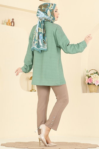 moda selvim Pants 0652ERK1158 Vision - Thumbnail