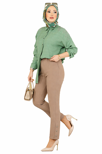 moda selvim Pants 0652ERK1158 Vision - Thumbnail