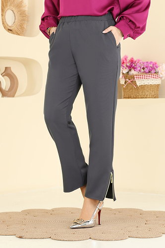 moda selvim Pants 0653ERK1158 Anthracite - Thumbnail