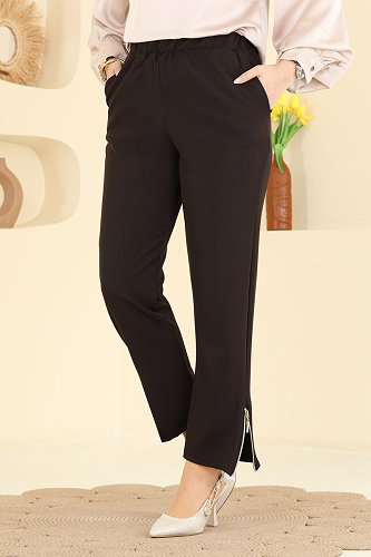 moda selvim Pants 0653ERK1158 Brown - Thumbnail