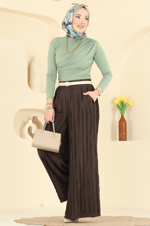 Modaselvim Pants Pants 0654ERK1158 Brown