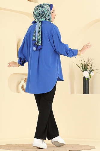 moda selvim بنطلون أسود 1006MT581 - Thumbnail