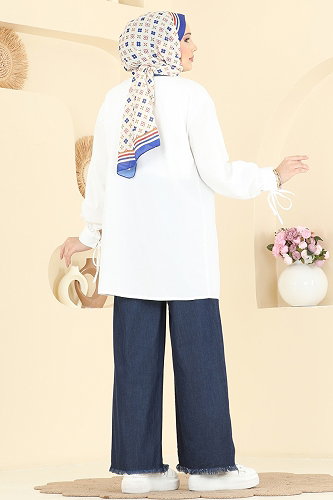 moda selvim Pants 1101MSA980 Dark Denim - Thumbnail