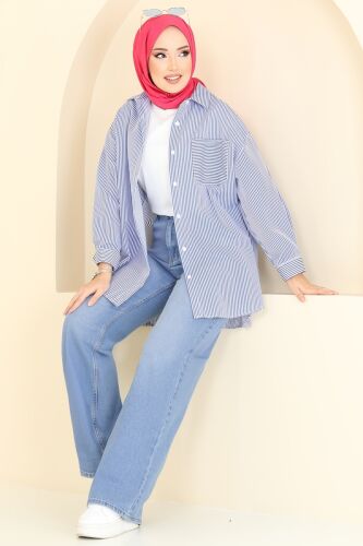 Pants 11071PGS1067 Denim - 1