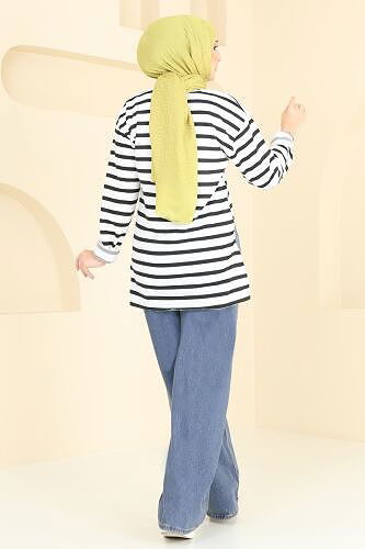 moda selvim Pants 11071PGS1067 Washed Jeans - Thumbnail