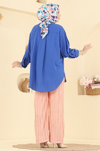 moda selvim Pants 154NZRK1200 Salmon - Thumbnail