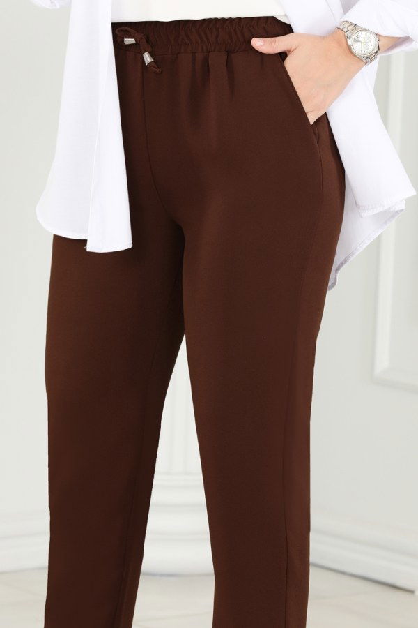 Pants 250MP806 Brown - 3