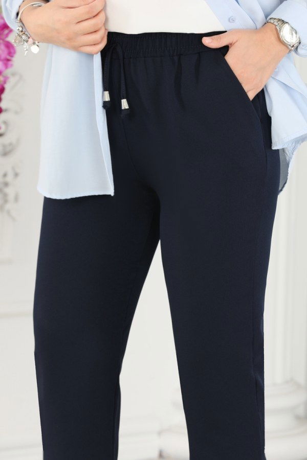 Pants 250MP806 Navy Blue - 3