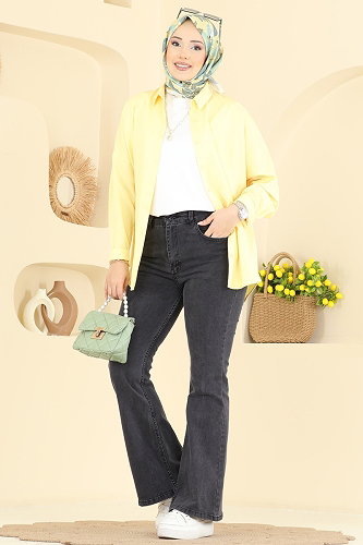 moda selvim Pants 3328LD1070 Black - Thumbnail