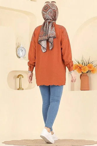 moda selvim Pants 3330LD1070 Light Denim - Thumbnail