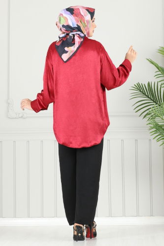 moda selvim Pants 4053PM271 Black - Thumbnail