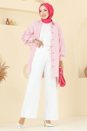 P.R.M. - Pants 4053PM271 Ecru