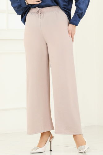 moda selvim Pants 4053PM271 Stone - Thumbnail