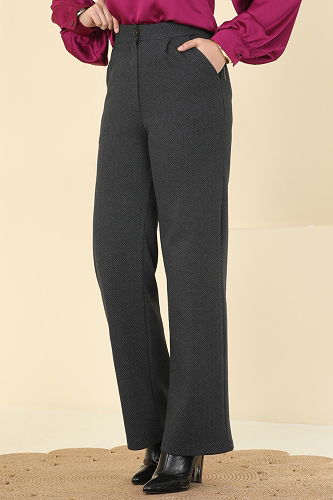 moda selvim Pants 4131PM271 Anthracite - Thumbnail