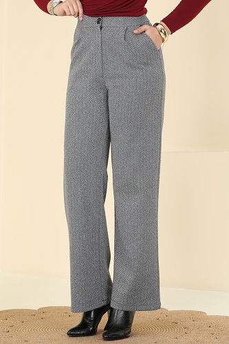 moda selvim Pants 4131PM271 Gray - Thumbnail