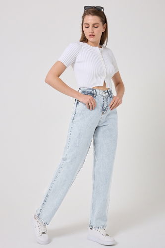 D.R.N. - Pants 4605DRN1147 Washed Light Jeans