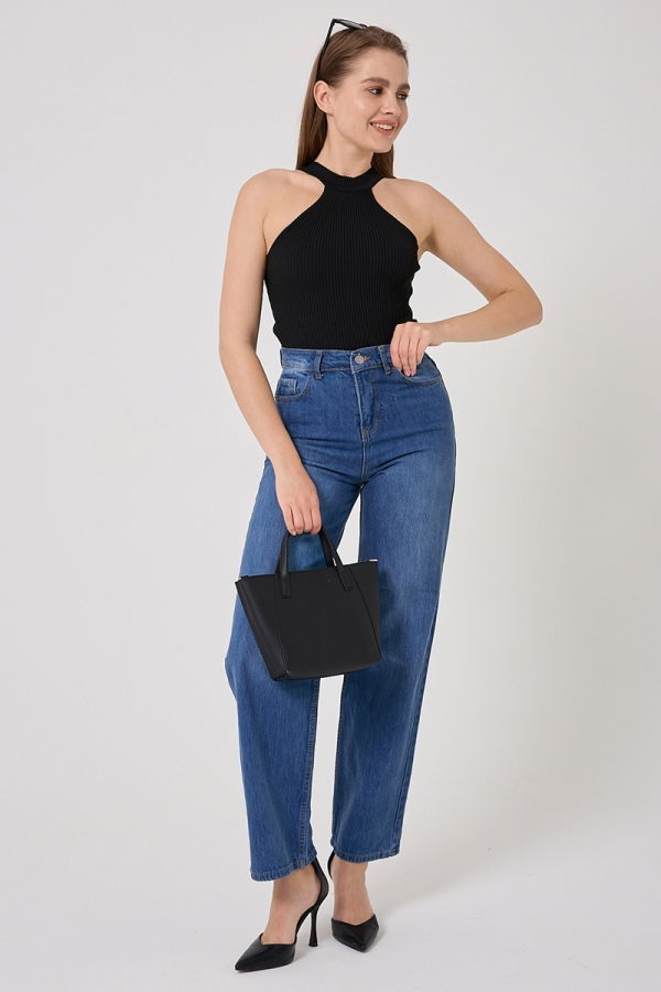 Modaselvim NET 20%+20% DISCOUNT IN THE CARD Pants 4606DRN1147 Denim