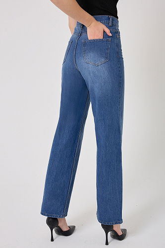 moda selvim بنطلون جينز 4606DRN1147 - Thumbnail