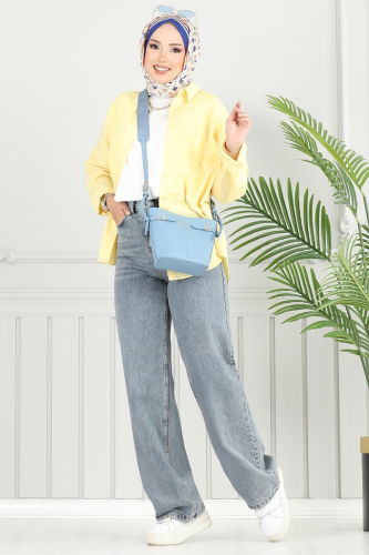 D.R.N. - Pants 4606DRN1147 Washed Jeans