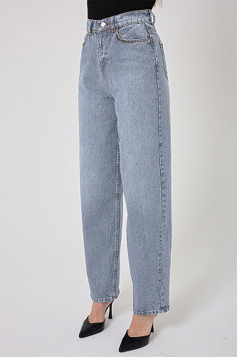 moda selvim Pants 4606DRN1148-M Light Denim - Thumbnail