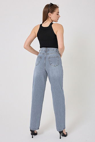 moda selvim Pants 4606DRN1148-M Light Denim - Thumbnail