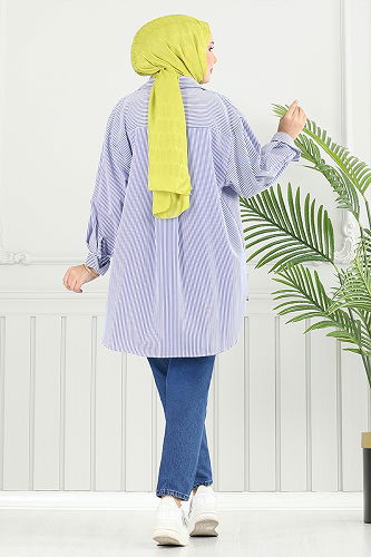 moda selvim Pants 4607DRN1148-M Denim - Thumbnail