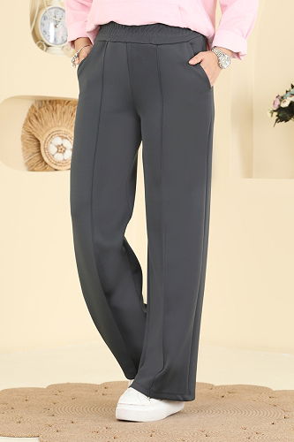 moda selvim Pants 7092TEG847 Anthracite - Thumbnail