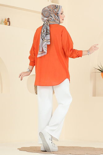 moda selvim بنطلون سكري 7092TEG847 - Thumbnail