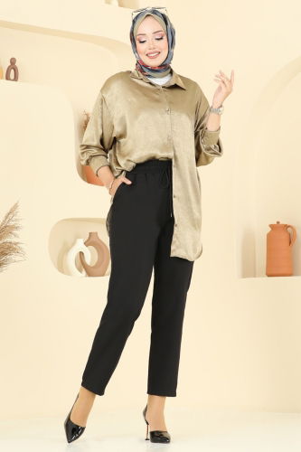 A.B. - Pants 8109AB368 Black