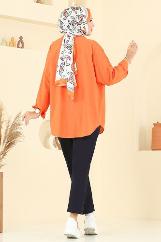 moda selvim بنطلون كحلي 8109AB368 - Thumbnail