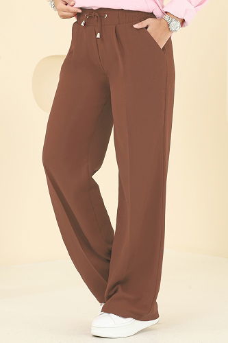 moda selvim Pants 8119AB368 Tan - Thumbnail