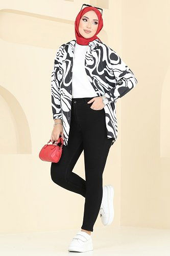 moda selvim Pants 9002LD1070 Black - Thumbnail