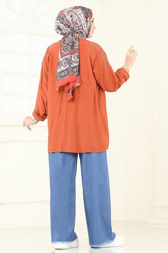 moda selvim بنطلون جينز 9008LD1070 - Thumbnail