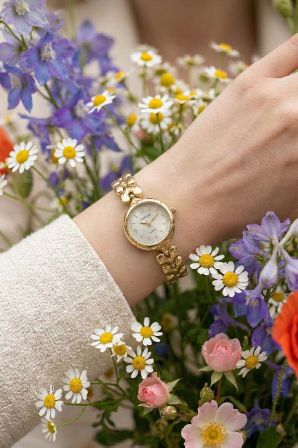 Modaselvim SAAT Parlak Kordon Kol Saati 36CLSK1184 Gold