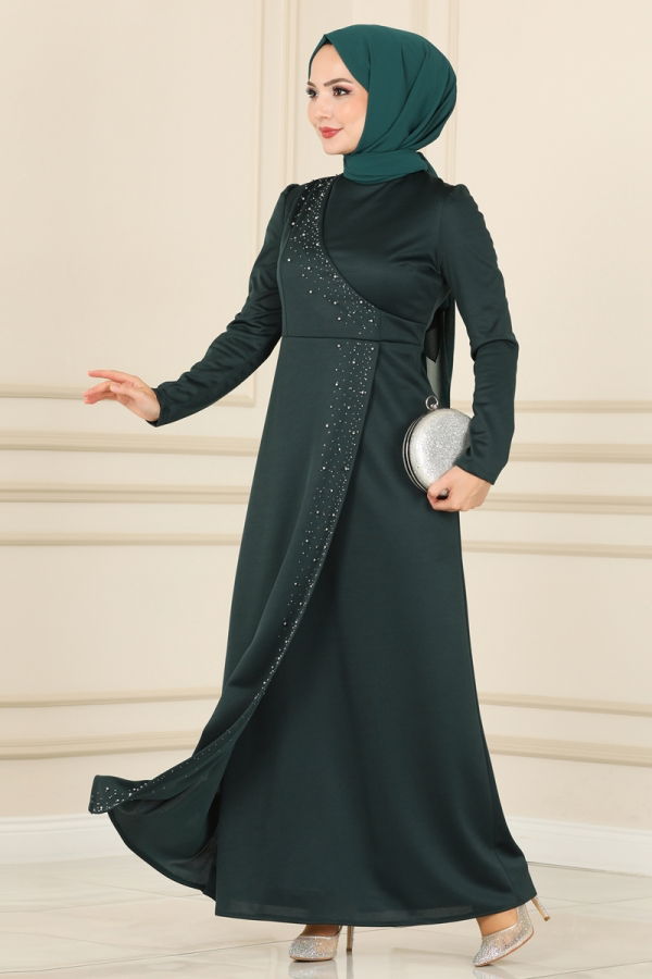 Dress ASM2459 Emerald - 1