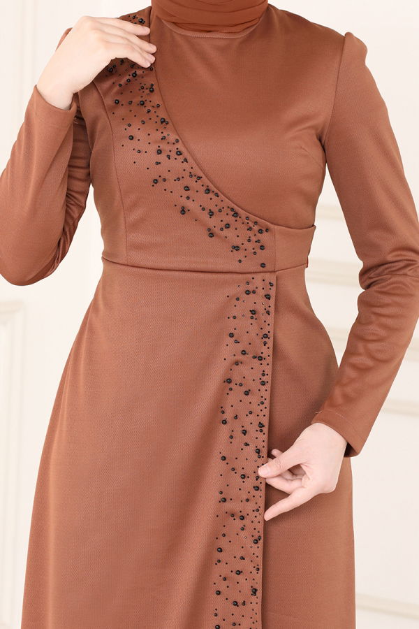 Dress ASM2459 Tan - 4