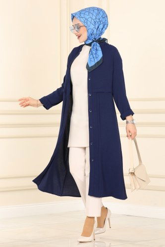 moda selvim Piliseli Mevsimlik Kap PL8069 Laci - Thumbnail