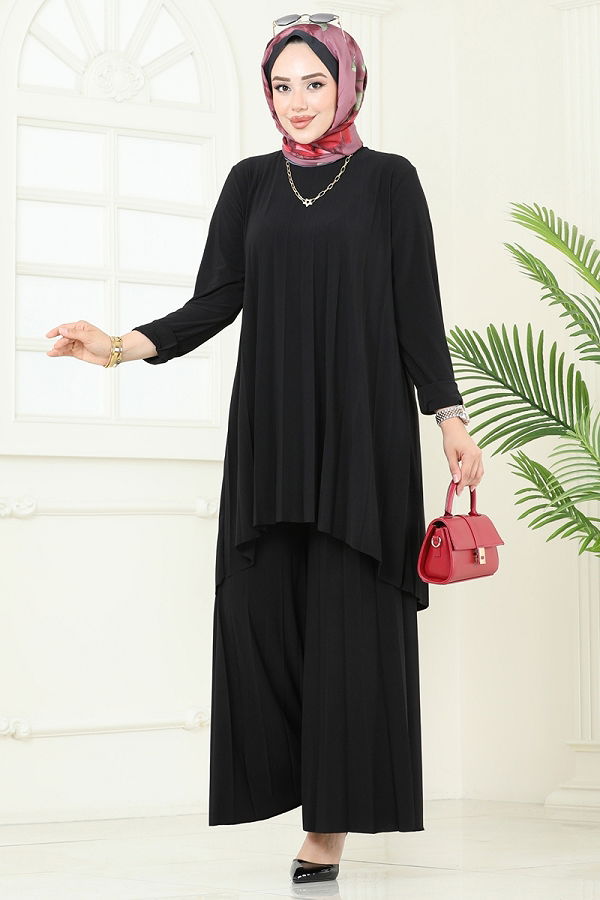 A.F. - Piliseli Sandy Takım 5005AF553 Siyah